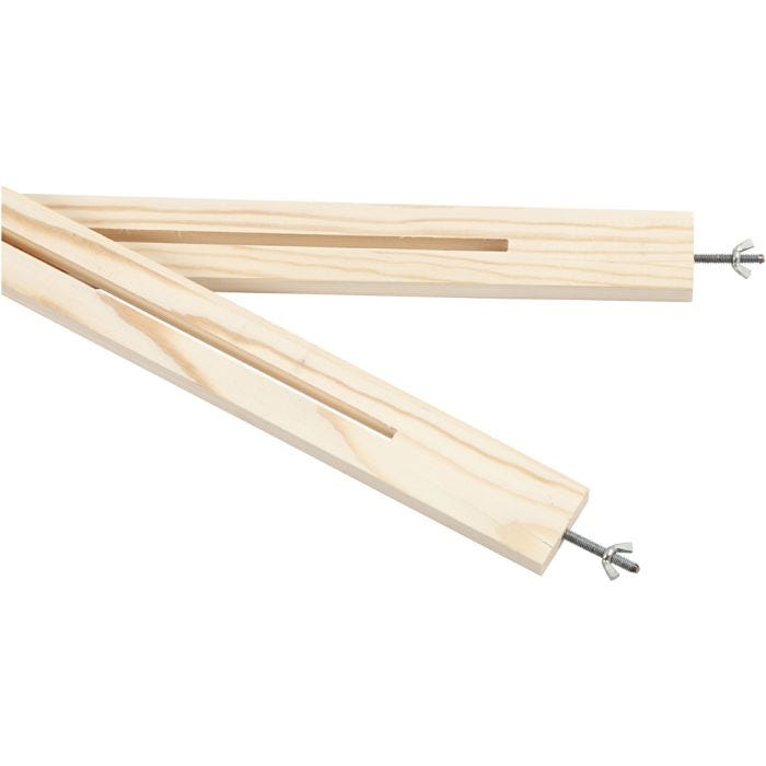 Conjunto de tiras para marcos de madera multifuncionales, L. 120 cm, 2 ud/ 1 paquete