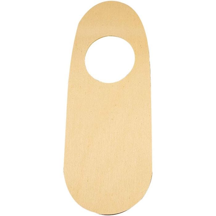 Colgador de puerta, 25 cm, 10 cm, 1 ud