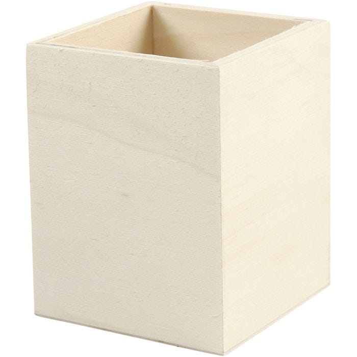 Portalápices, 9,5 cm, 7,5x7,5 cm, 1 ud