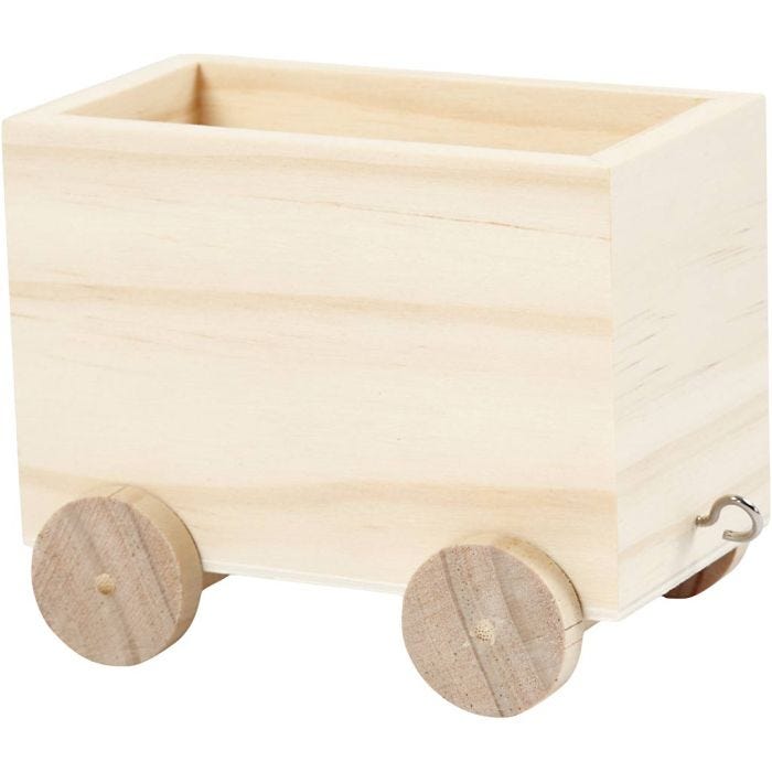 Vagón de tren, 8 cm, 9,5 cm, 6,5 cm, 1 ud