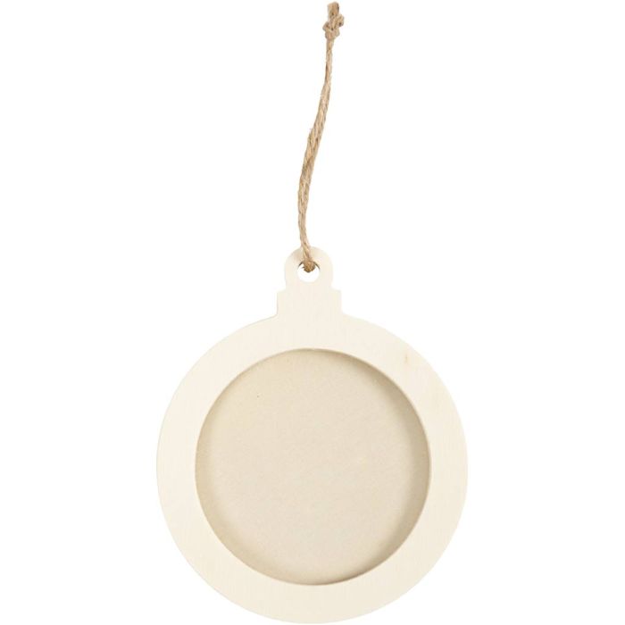 Marco para colgar decoraciones, P: 0,5 cm, dia 8 cm, 24 ud/ 1 paquete