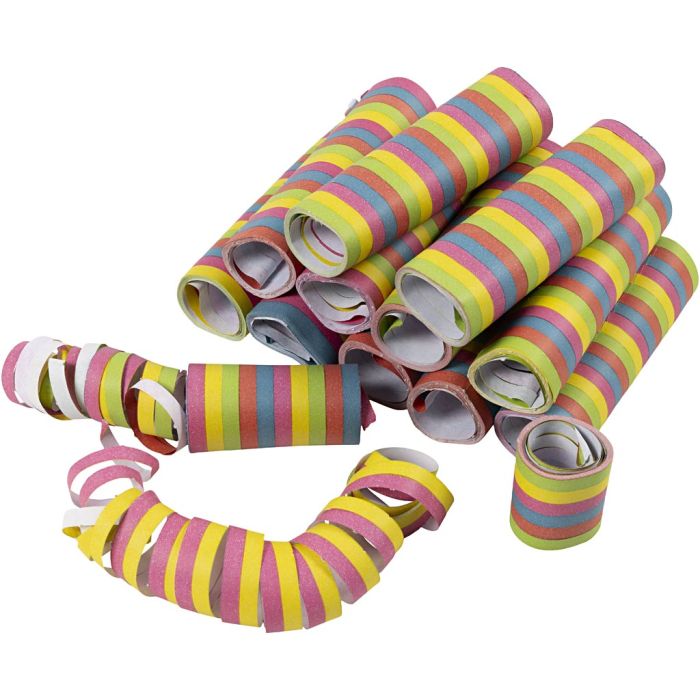 Serpentinas, 12 rollo/ 1 paquete