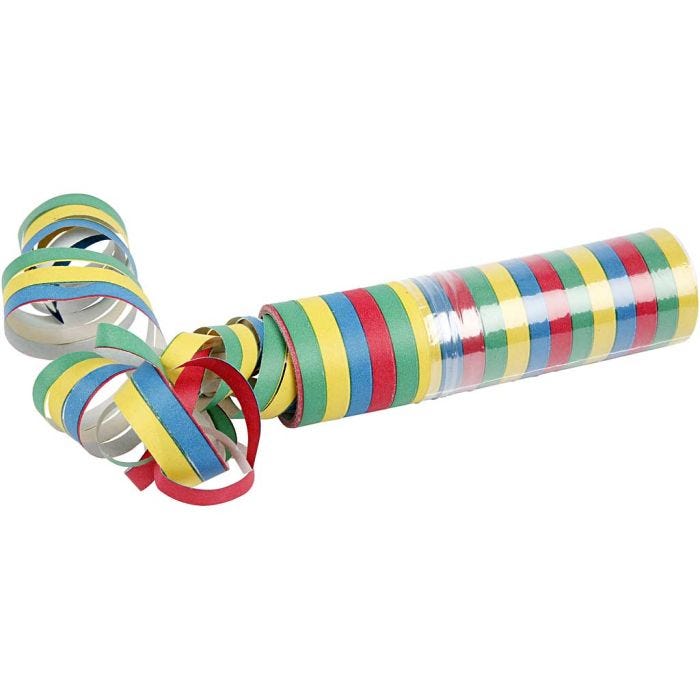 Serpentinas, 10rollo/ 1 paquete