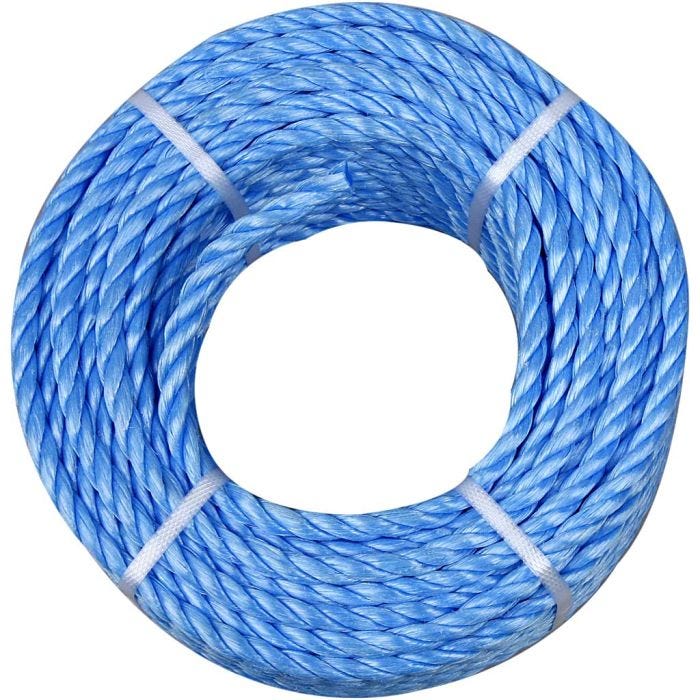 Cuerda de polypropileno, grosor 6 mm, 20 m/ 1 rollo