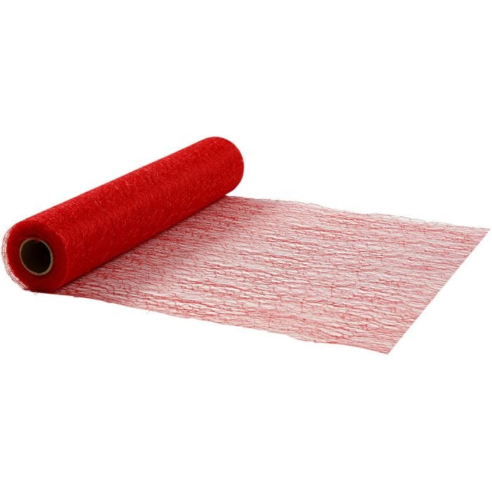 Caminos de mesa, A: 30 cm, rojo, 10 m/ 1 rollo