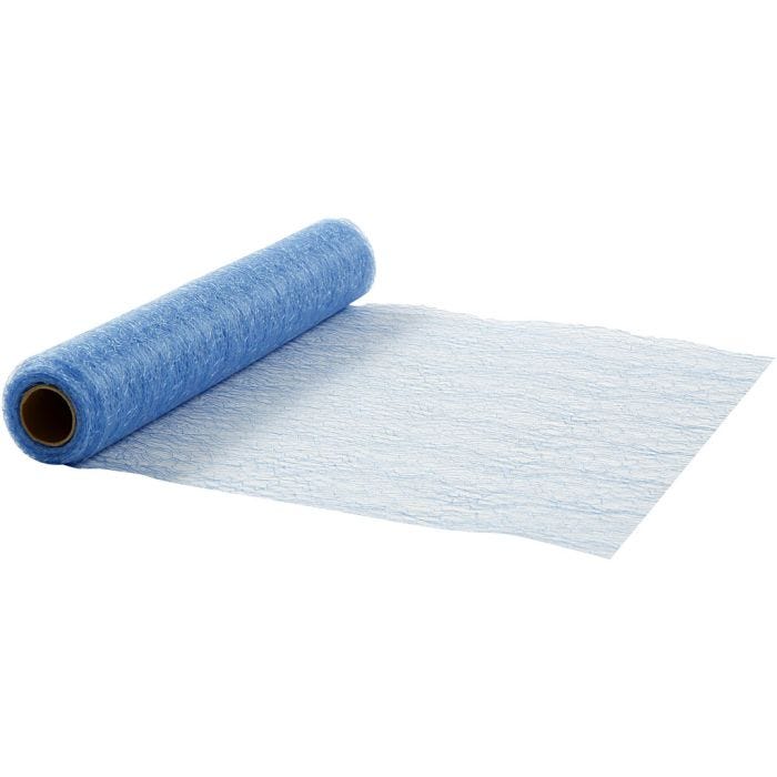 Caminos de mesa, A: 30 cm, azul, 10 m/ 1 rollo