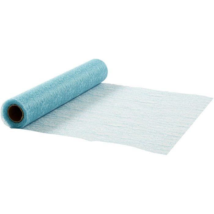 Caminos de mesa, A: 30 cm, turquesa, 10 m/ 1 rollo