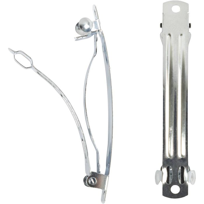 Pasador, L. 6 cm, A: 6 mm, plateado, 20 ud/ 1 paquete