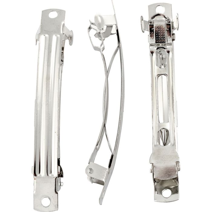 Pasador, L. 8 cm, A: 8 mm, plateado, 30 ud/ 1 paquete