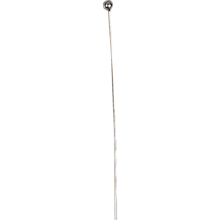 Alfiler, L. 60 mm, plateado, 150 ud/ 1 paquete