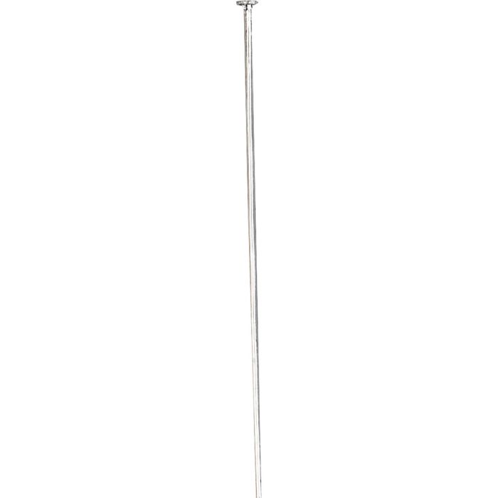 Alfiler con cabeza, 50 mm, plateado, 300ud/ 1 paquete