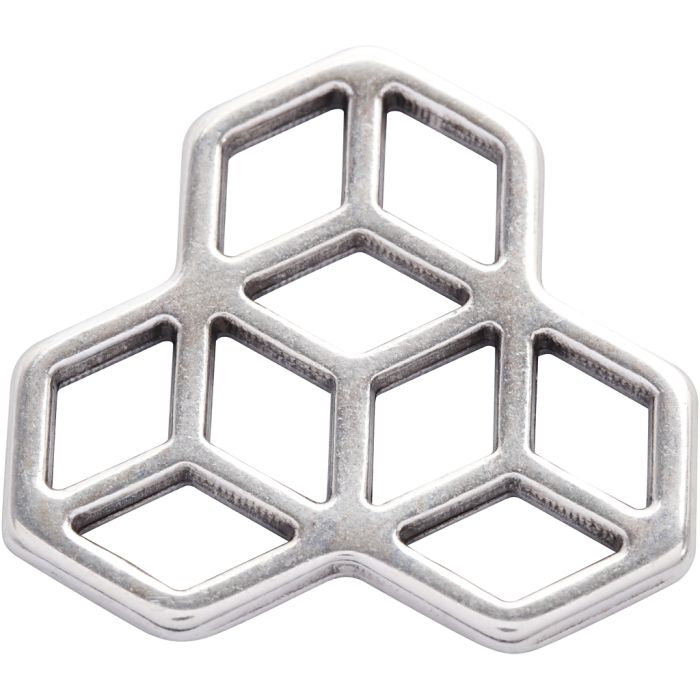 Colgante, dia 30 mm, plateado, 1 ud