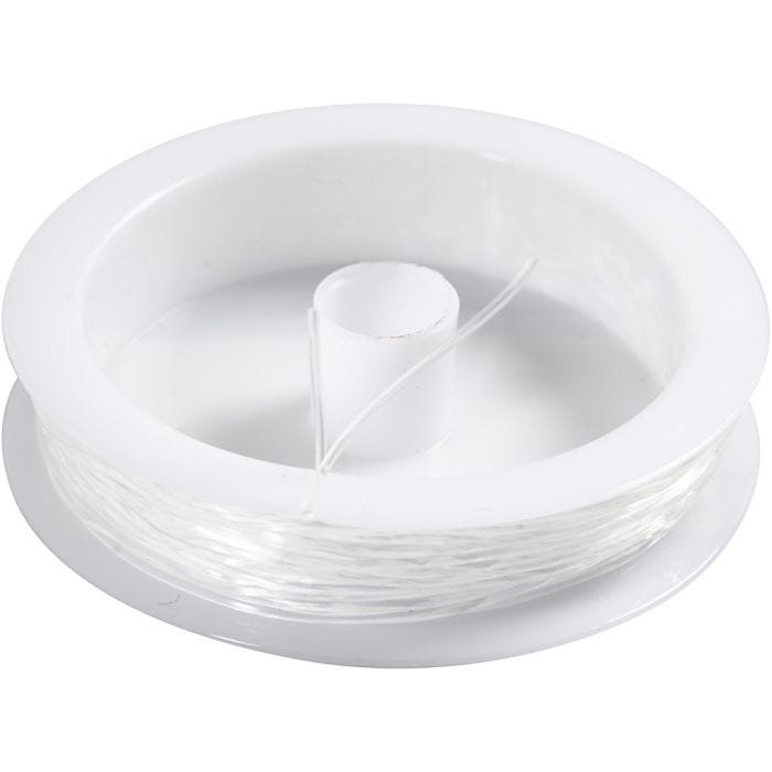 Cuerda elástica, redondo, grosor 1 mm, 10 m/ 1 rollo