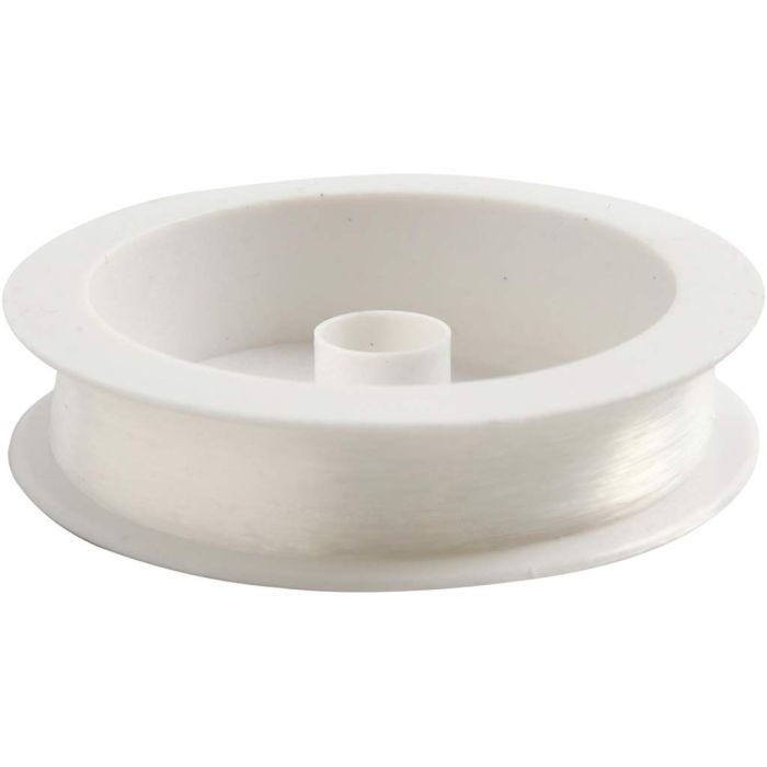 Hilo de pescar, grosor 0,25 mm, Resistencia a la tracción: 7,5 kg, 100 m/ 1 rollo