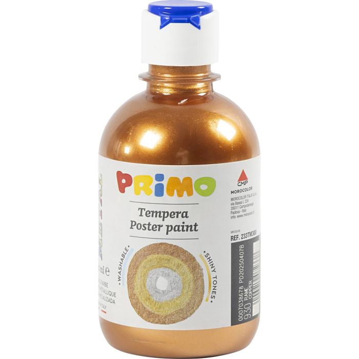 Pintura Témpera Metálica, cobre, 300 ml/ 1 botella