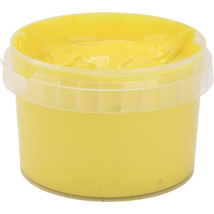 Pintura de Dedos PRIMO, amarillo, 250 ml/ 1 botella