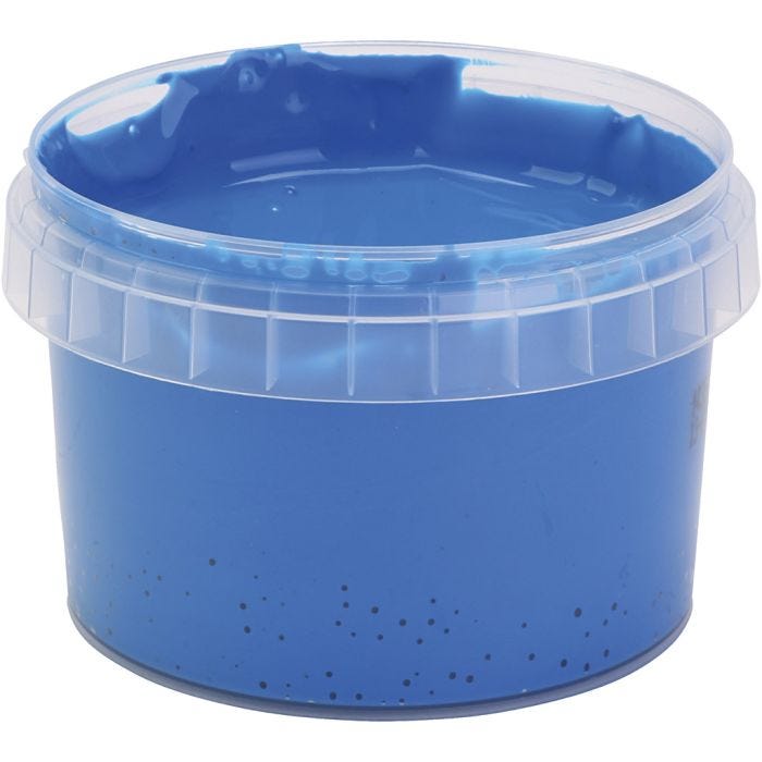 Pintura de Dedos PRIMO, azul, 250 ml/ 1 botella