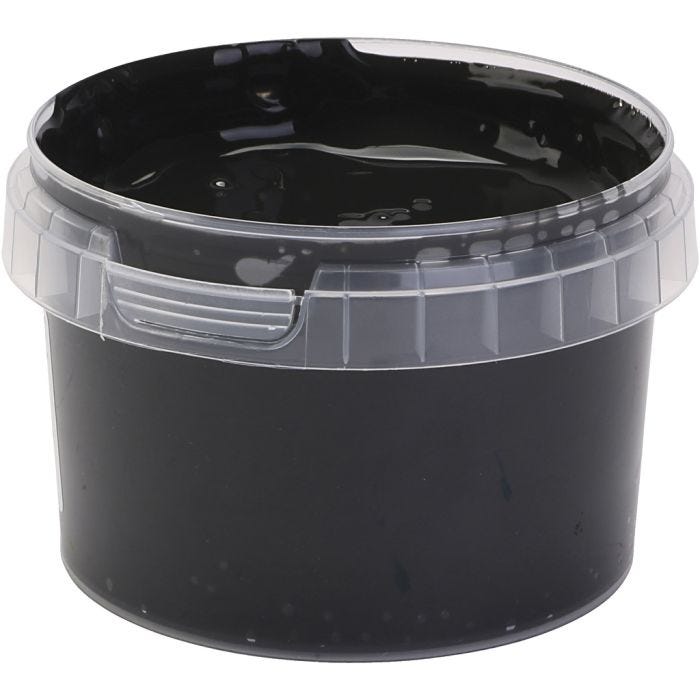 Pintura de Dedos PRIMO, negro, 250 ml/ 1 botella
