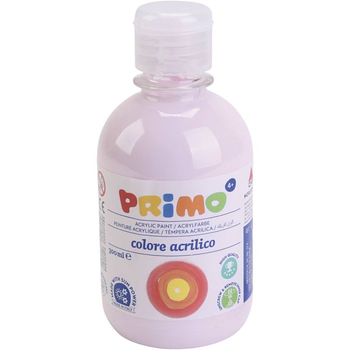 Pintura Acrílica PRIMO, rosa claro, 300 ml/ 1 botella