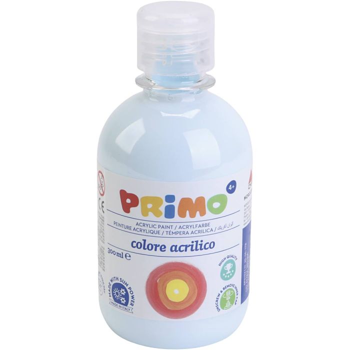 Pintura Acrílica PRIMO, azul pastel, 300 ml/ 1 botella