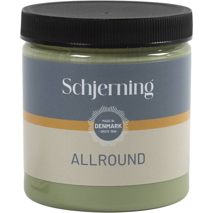 Pintura del Exterior, mate sedosa, verde oliva, 250 ml/ 1 botella