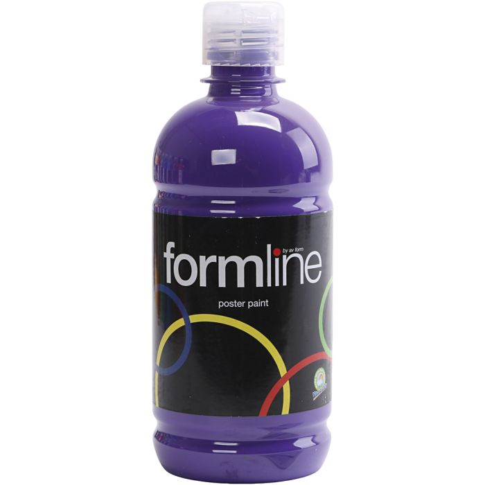 Pintura Témpera Mate, violeta, 500 ml/ 1 botella