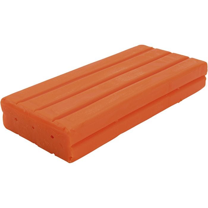 Arcilla de Modelado Suave, naranja, 500 gr/ 1 paquete