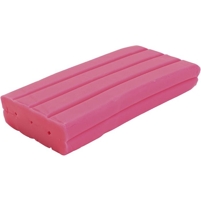 Arcilla de Modelado Suave, rosa, 500 gr/ 1 paquete