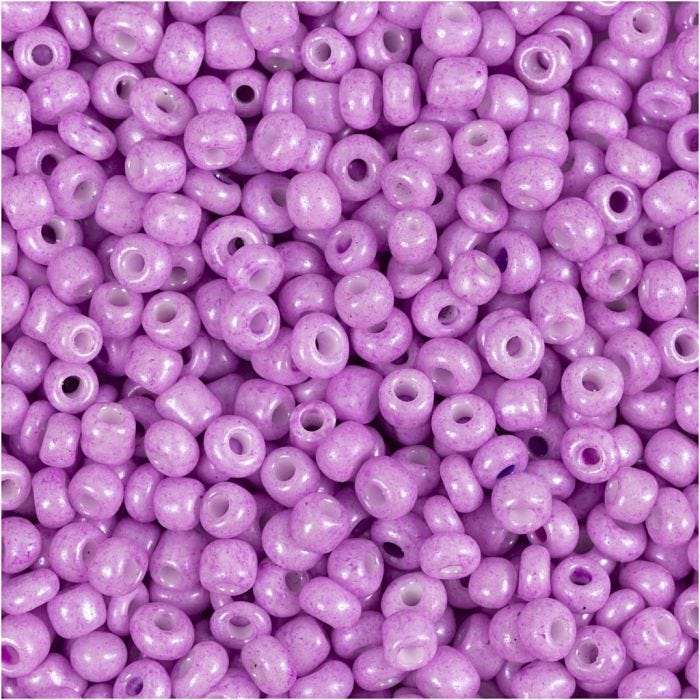 Cuentas de Semillas de Rocaille, dia 3 mm, medidas 8/0, medida agujero 0,6-1,0 mm, rosa suave, 25 gr/ 1 paquete