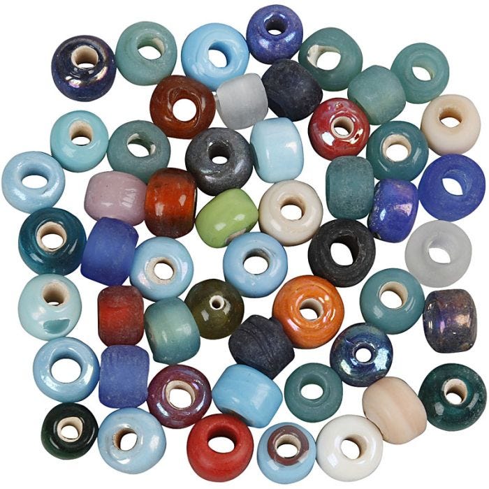 Cuentas de Cristal, dia 9 mm, medida agujero 2,5-3 mm, surtido de colores, 500 gr/ 1 paquete