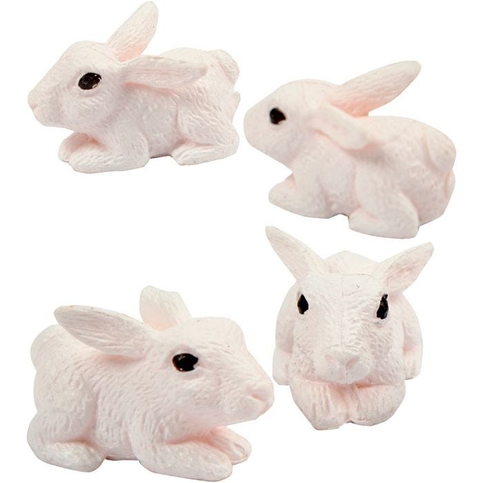 Pequeñas figuras, A: 10 mm, 4 ud/ 1 paquete