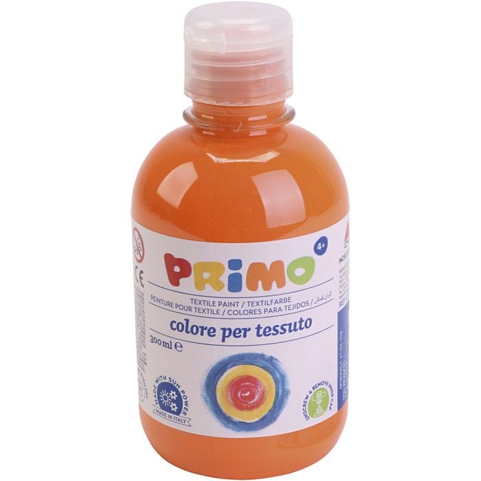 Pintura de Textiles, naranja, 300 ml/ 1 botella