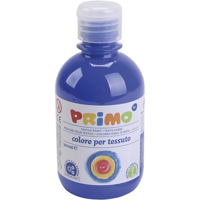 Pintura de Textiles, azul oscuro, 300 ml/ 1 botella