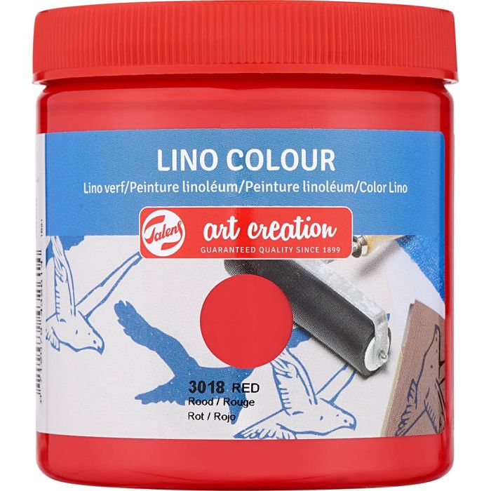 Tinta de Impresión, rojo, 250 ml/ 1 bote