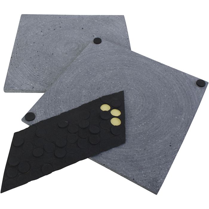 medidas 15x15 cm, gris, 12 ud/ 1 paquete