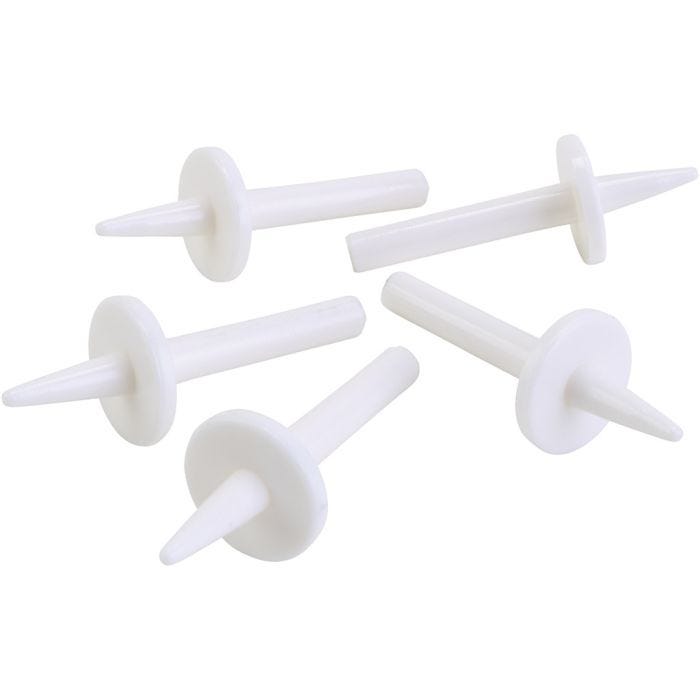 Bases superiores giratorias, A: 4, dia 1,5 cm, 100 ud/ 1 paquete