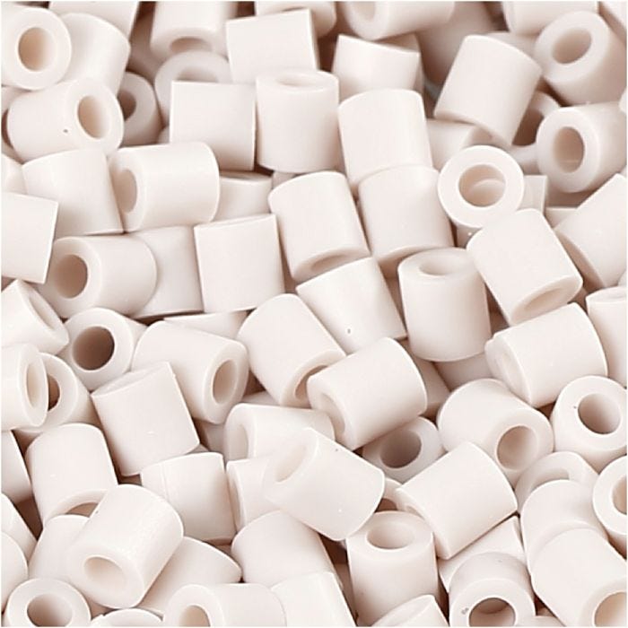PhotoPearls, medidas 5x5 mm, medida agujero 2,5 mm, medium, gris claro (10), 1100 ud/ 1 paquete