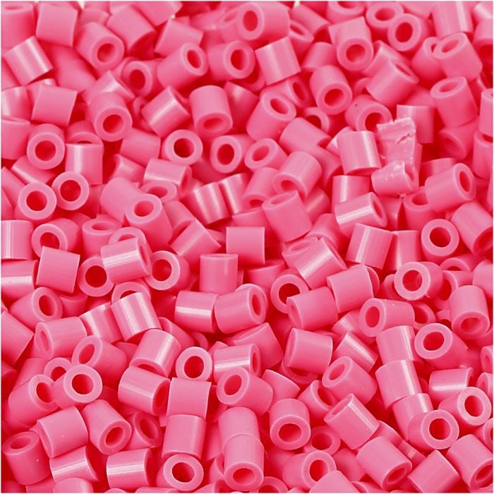 PhotoPearls, medidas 5x5 mm, medida agujero 2,5 mm, medium, rosa antiguo (25), 6000 ud/ 1 paquete