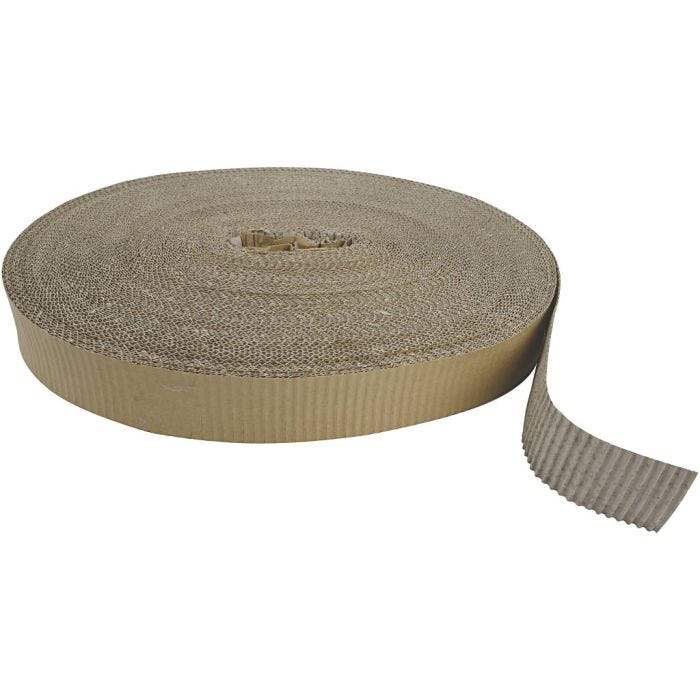 Cartón ondulado, A: 5 cm, 75 m/ 1 rollo