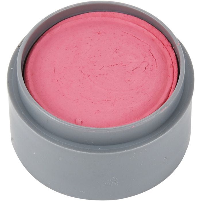 pintura facial en base a agua, rosa claro, 15 ml/ 1 bote
