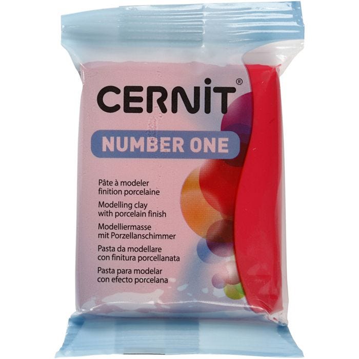 Cernit, red (400), 56 gr/ 1 paquete