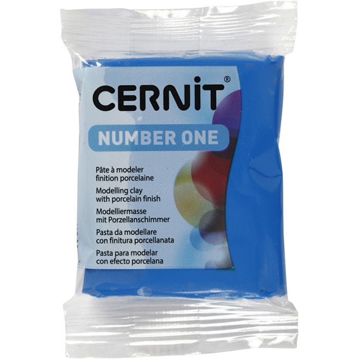 Cernit, azul (200), 56 gr/ 1 paquete