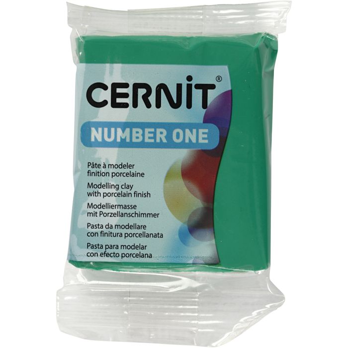 Cernit, verde (600), 56 gr/ 1 paquete