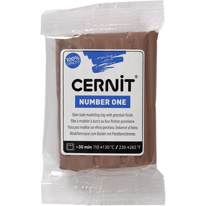 Cernit, taupe (812), 56 gr/ 1 paquete