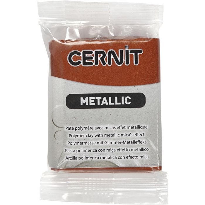 Cernit, bronze (058), 56 gr/ 1 paquete
