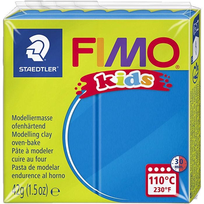 Pasta de Modelar FIMO® Kids, azul, 42 gr/ 1 paquete