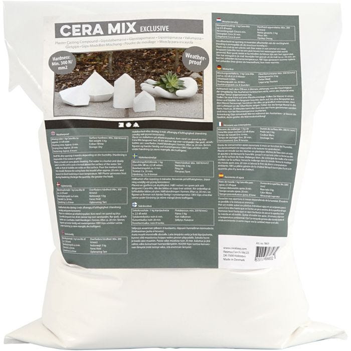 Compuesto Cera Mix Exclusive, blanco, 5 kg/ 1 paquete