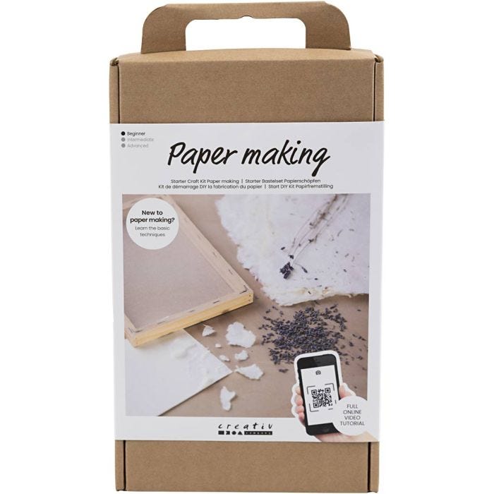 Kit de Manualidades para principiantes Fabricación de Papel, 1 paquete
