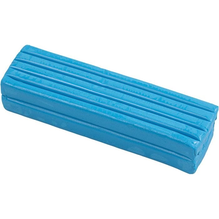 Pasta de Modelar, medidas 13x6x4 cm, azul, 500 gr/ 1 paquete