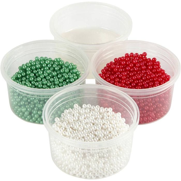 Pearl Clay®, surtido de colores, 3x25+38 gr, 1 set